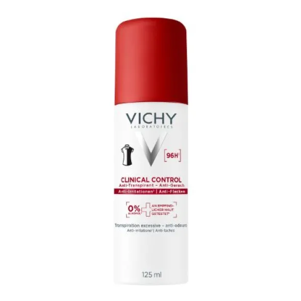 VICHY DEO Spray Aero 96h 125 ml