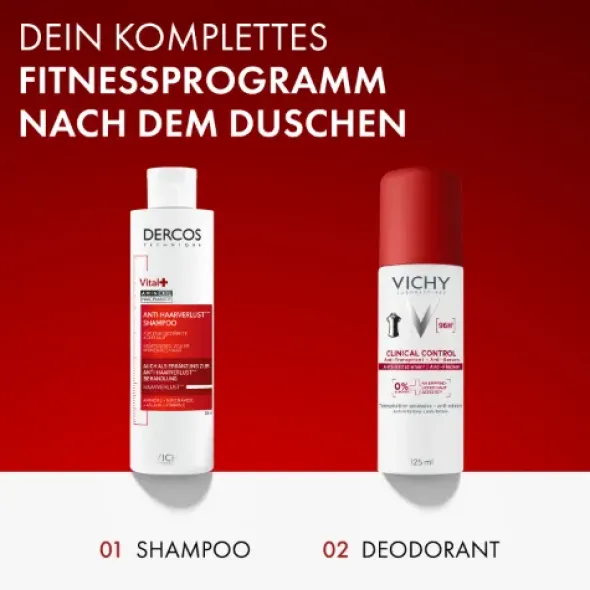 VICHY DEO Spray Aero 96h 125 ml