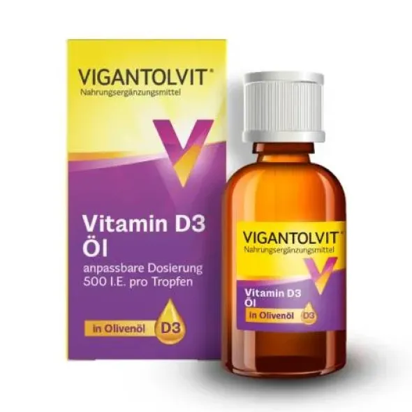 VIGANTOLVIT 500 I.E./Tropfen D3 Öl 10 ml