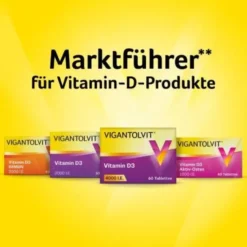 VIGANTOLVIT 4000 I.E. Vitamin D3 Tabletten 60 St