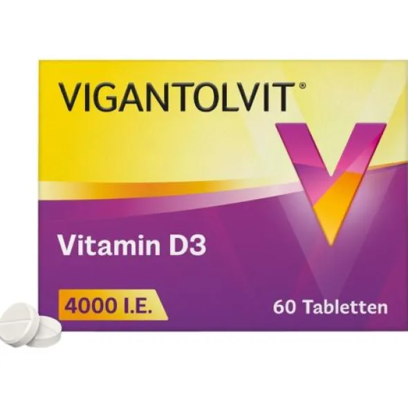 VIGANTOLVIT 4000 I.E. Vitamin D3 Tabletten 60 St