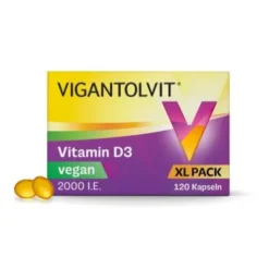 VIGANTOLVIT 2000 I.E. Vitamin D3 vegan Weichkaps. 120 St