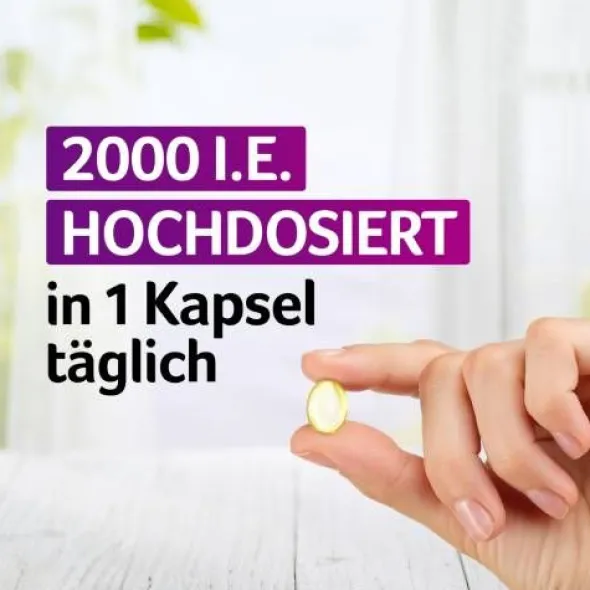 VIGANTOLVIT 2000 I.E. Vitamin D3 Weichkapseln 120 St