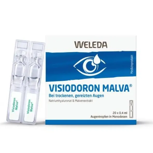 VISIODORON Malva Augentropfen in Einzeldosispipet. 20X0,4 ml