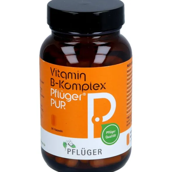 VITAMIN B KOMPLEX Pflüger PUR Kapseln 90 St