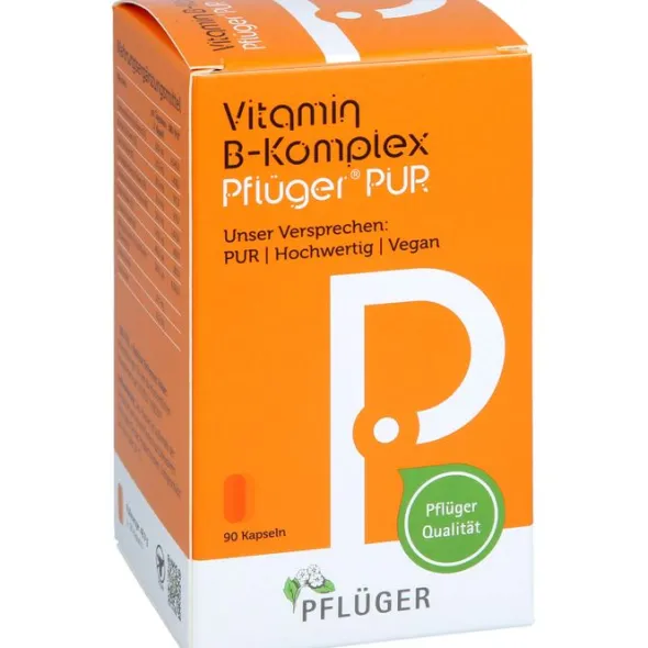 VITAMIN B KOMPLEX Pflüger PUR Kapseln 90 St