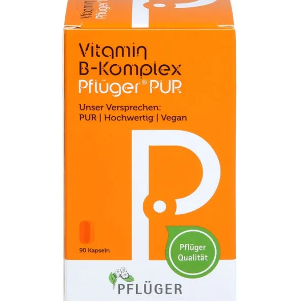 VITAMIN B KOMPLEX Pflüger PUR Kapseln 90 St