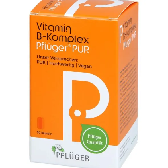 VITAMIN B KOMPLEX Pflüger PUR Kapseln 90 St