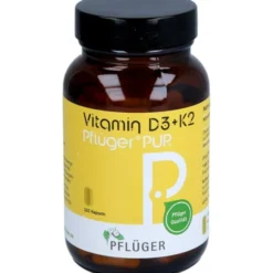 VITAMIN D3+K2 Pflüger PUR 1.000 I.E./75 μg Kapseln 120 St