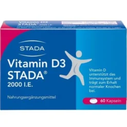 VITAMIN D3 STADA 2000 I.E. Kapseln 60 St
