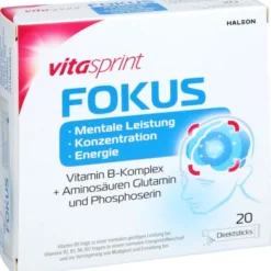VITASPRINT Fokus Direktsticks 20 St
