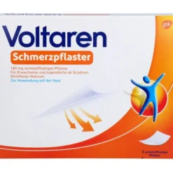 VOLTAREN Schmerzpflaster 140 mg wirkstoffh.Pflast. 5 St
