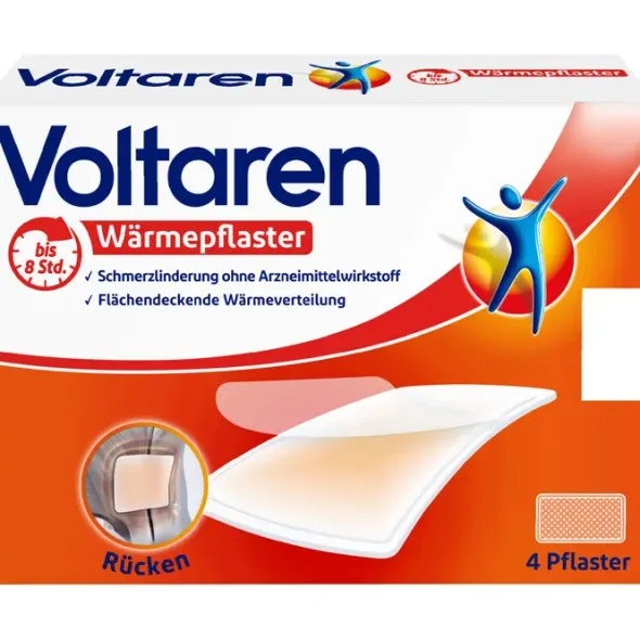 VOLTAREN Wärmepflaster Rücken 4 St