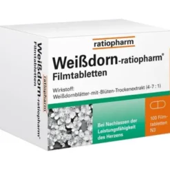 WEISSDORN-RATIOPHARM Filmtabletten 100 St