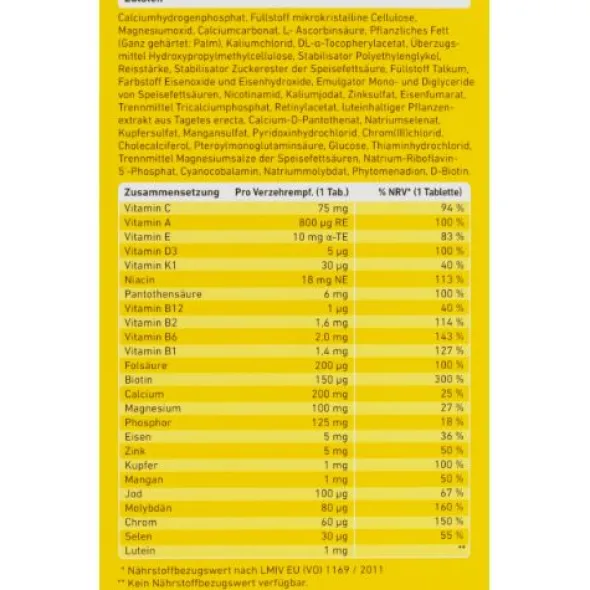 WEPA A-Z Komplex Tabletten 60 St