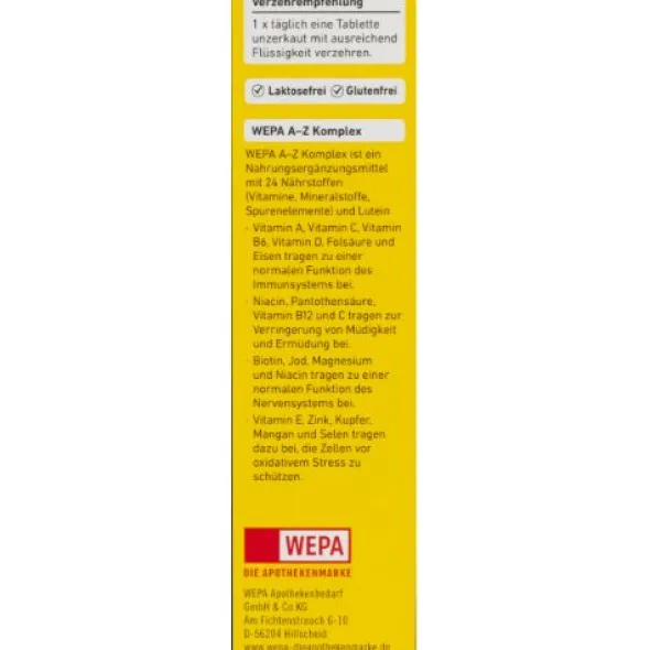 WEPA A-Z Komplex Tabletten 60 St