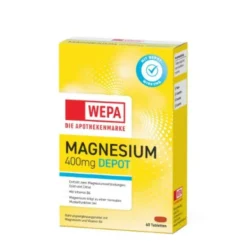 WEPA Magnesium 400 DEPOT+B6 Tabletten 60 St