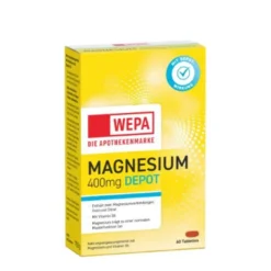 WEPA Magnesium 400 DEPOT+B6 Tabletten 60 St