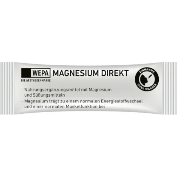 WEPA Magnesium Direkt Sticks 20 St