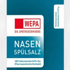 WEPA Nasendusche mit 10x2,95 g Nasenspülsalz 1 P