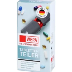 WEPA Tablettenteiler farbig sortiert 1 St