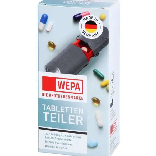WEPA Tablettenteiler farbig sortiert 1 St