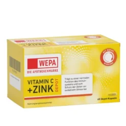 WEPA Vitamin C+Zink Kapseln 60 St