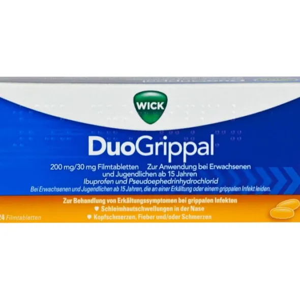 WICK DuoGrippal 200 mg/30 mg Filmtabletten 24 St