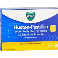 WICK Husten Pastillen gg.Reizhusten m.Honig 12 St