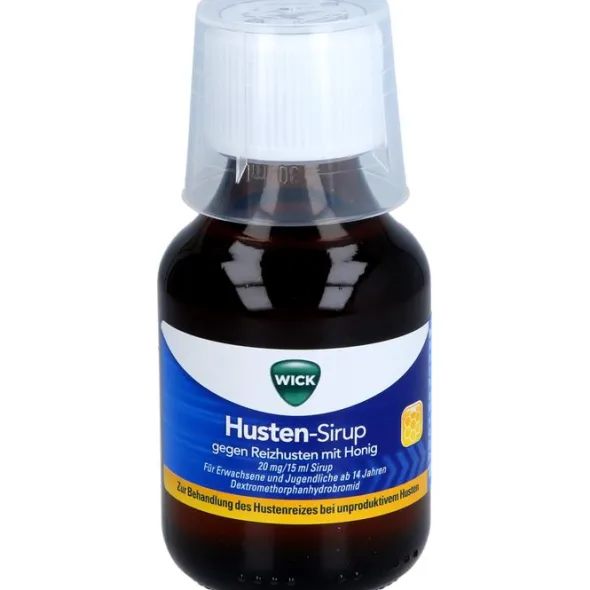 WICK Husten-Sirup gegen Reizhusten mit Honig 120 ml
