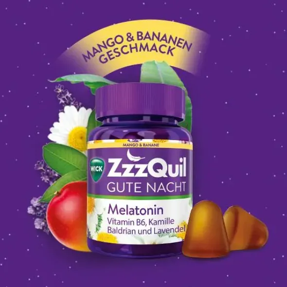 WICK ZzzQuil Gute Nacht Mango & Banane 30 St. 30 St