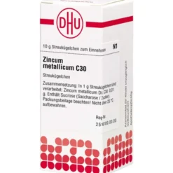 ZINCUM METALLICUM C 30 Globuli 10 g