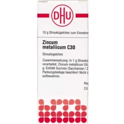 ZINCUM METALLICUM C 30 Globuli 10 g