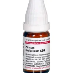 ZINCUM METALLICUM C 30 Globuli 10 g