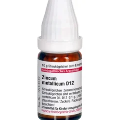 ZINCUM METALLICUM D 12 Globuli 10 g