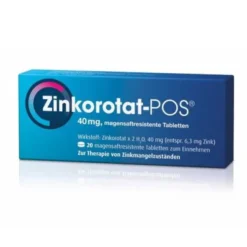ZINKOROTAT POS magensaftresistente Tabletten 20 St