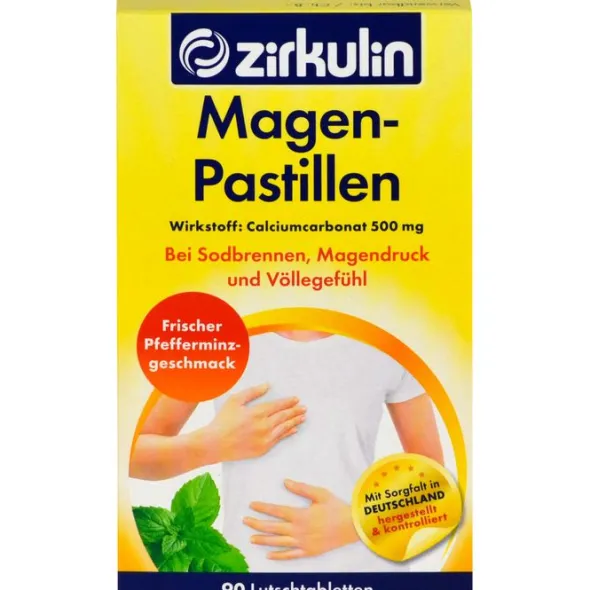 ZIRKULIN Magen-Pastillen 90 St