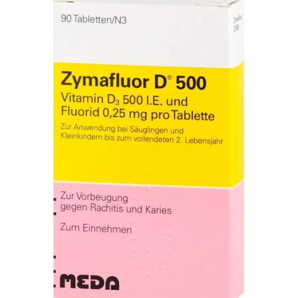 ZYMAFLUOR D 500 Tabletten 90 St